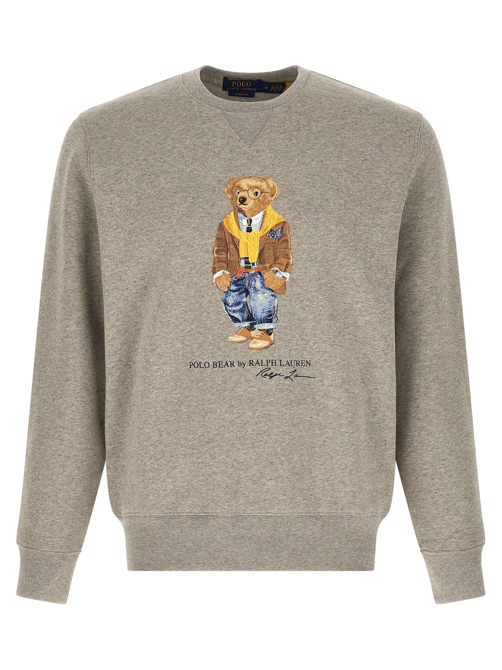 Polo Ralph Lauren Polo Bear Graphic Sweatshirt — Grey