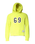 Men's Cashmere Logo Hoodie Yellow Hoodies