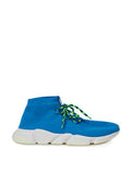 Men's Blue Cotton Athletic Sneakers