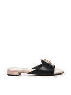 V° 73 Sandals Black Polyester - 40