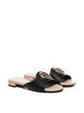 V° 73 Sandals Black Polyester - 40