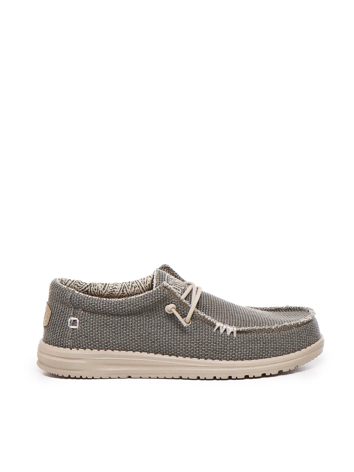 HEY DUDE Flat shoes Army Canvas - 42
