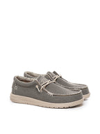 HEY DUDE Flat shoes Army Canvas - 42