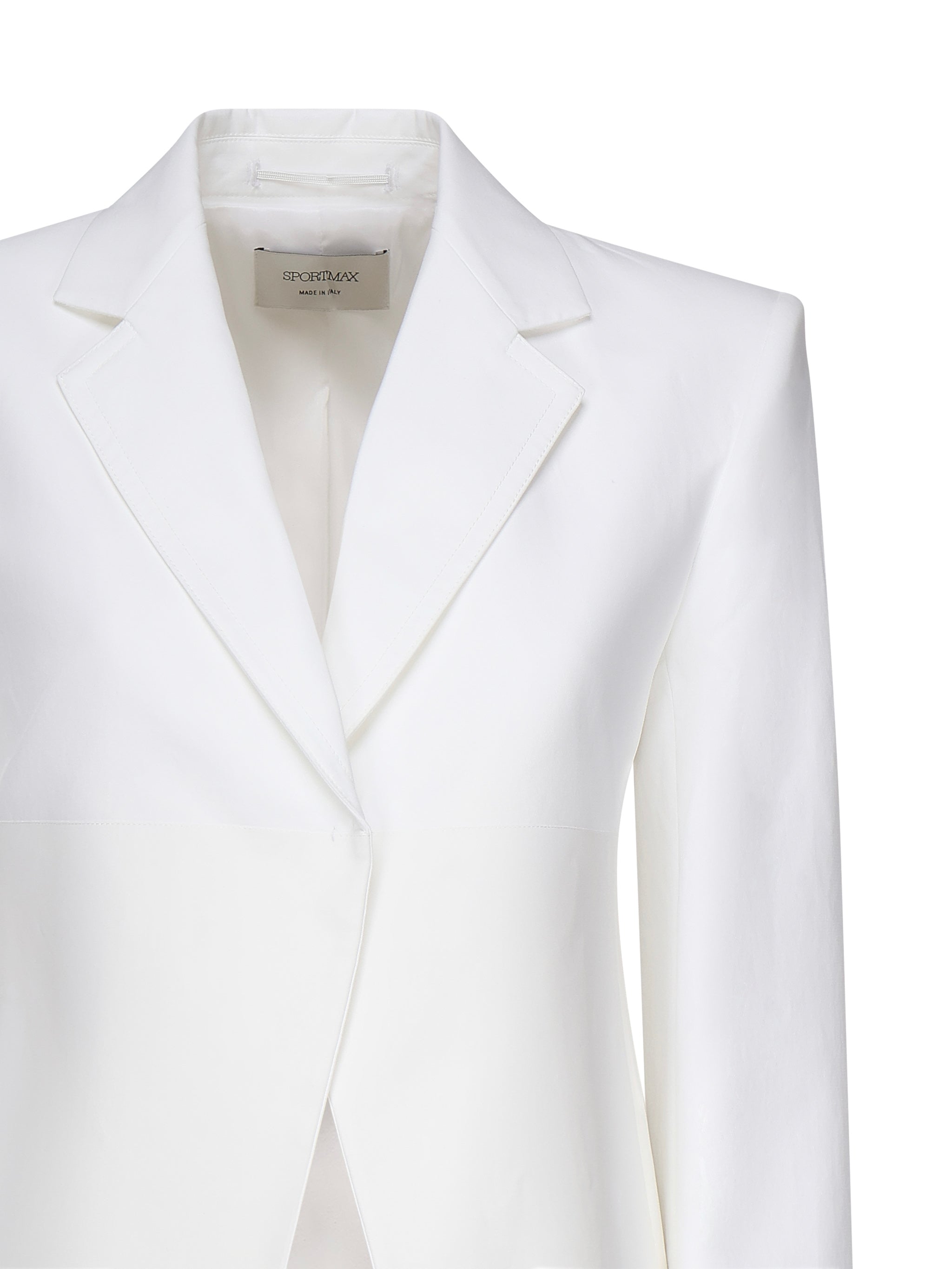 Max Mara Jackets White Cotton - 40