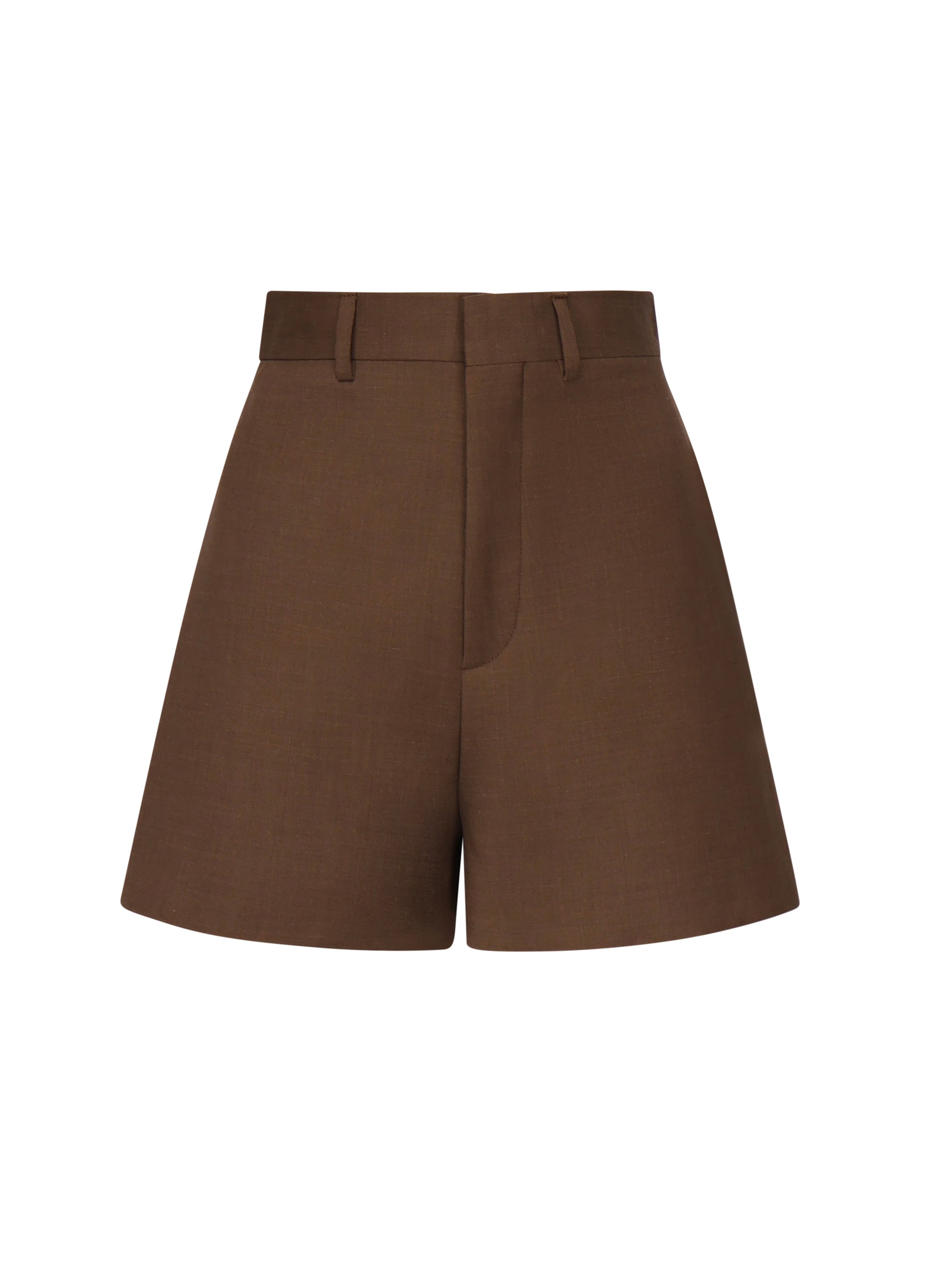Nineminutes Shorts Brown Polyester