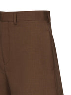 Nineminutes Shorts Brown Polyester