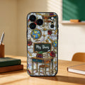 Funda de teléfono personalizada con diseño escolar y nombre Cumpleaños Día del profesor Regalo para profesores