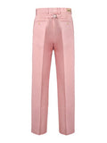 Men's Light Pink Cotton Pants