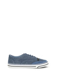 Dolce & Gabbana Linen Sneaker — Blue