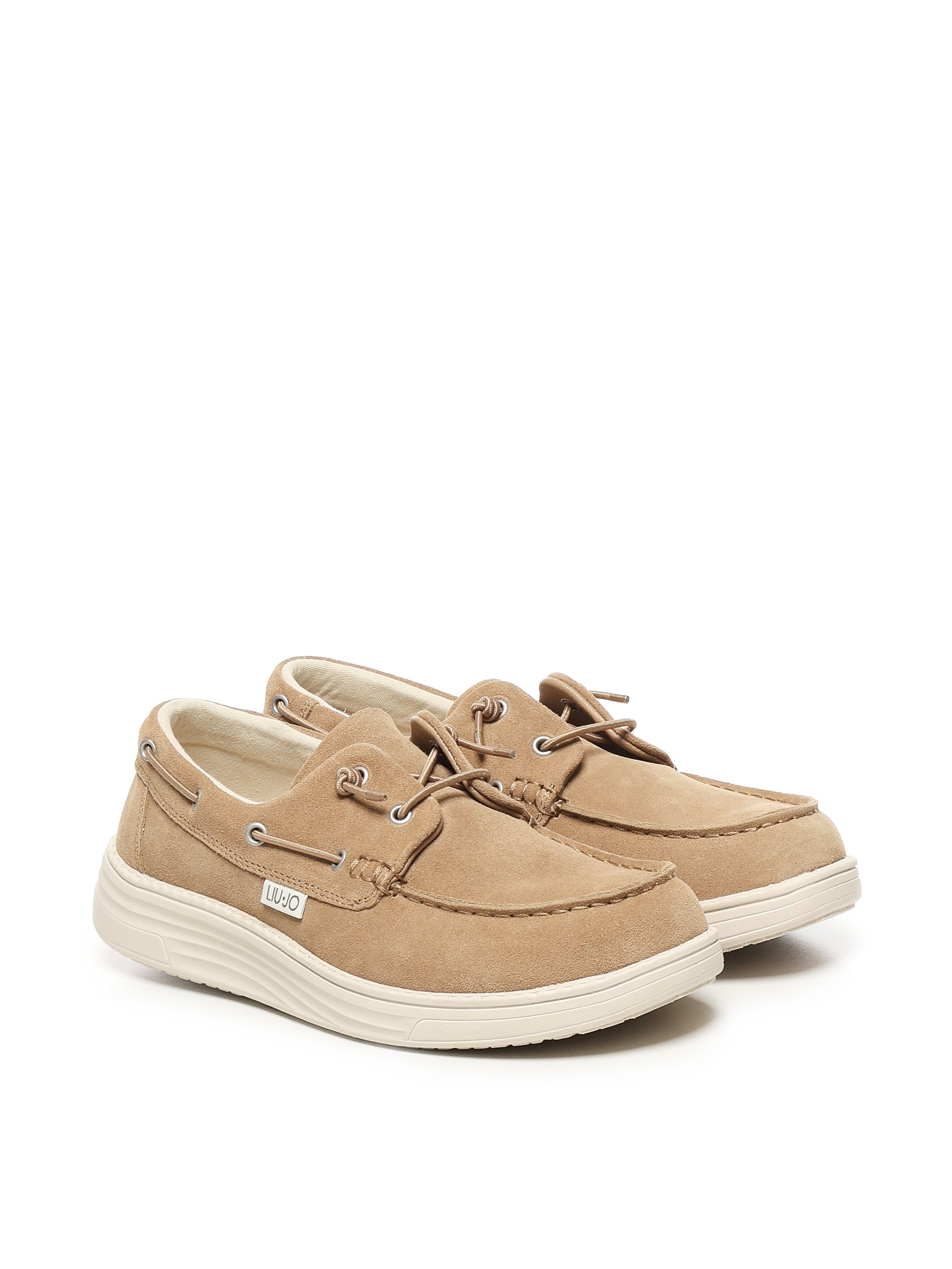 Liu Jo Flat shoes Beige Suede - 43