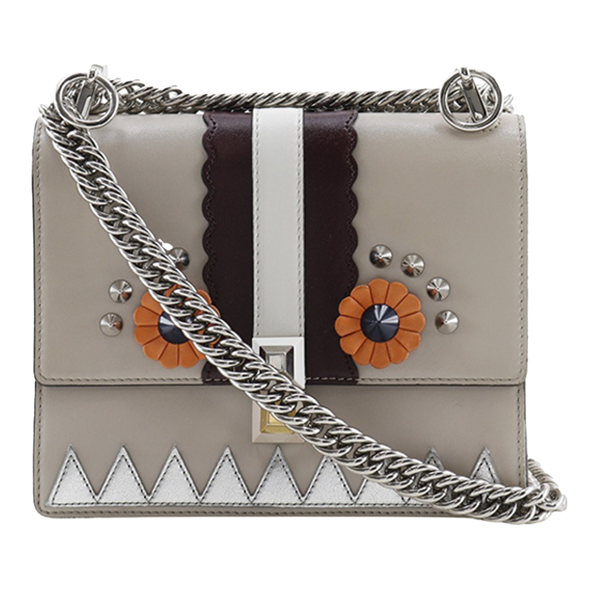 Vitello Liberty Lucido Catalan Small Mirror Hypnoteyes Studded Kan I Crossbody