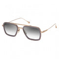 Dita FLIGHT-006-7806L Mixed-Metal Gradient Lens Sunglasses — Gray