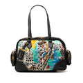 Printed Canvas Venezia Shoulder Bag