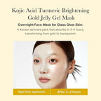 Mascarilla en Gel Iluminadora con Ácido Kójico y Cúrcuma 28g