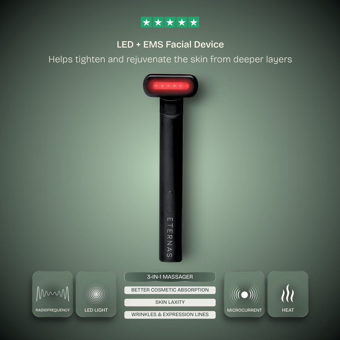 Dispositivo LED Microvibración y Microcorriente con Terapia de Calor