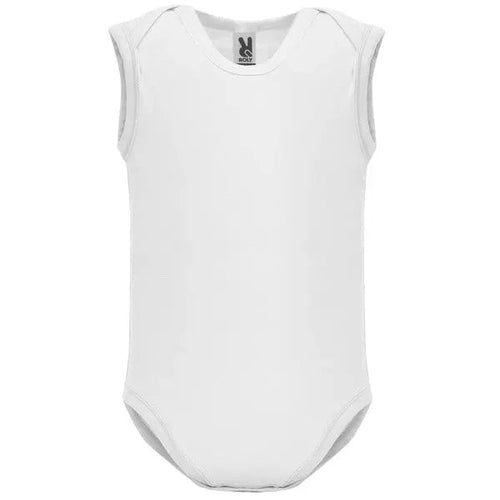 Body de bebé de tirantes de punto liso Vetonek