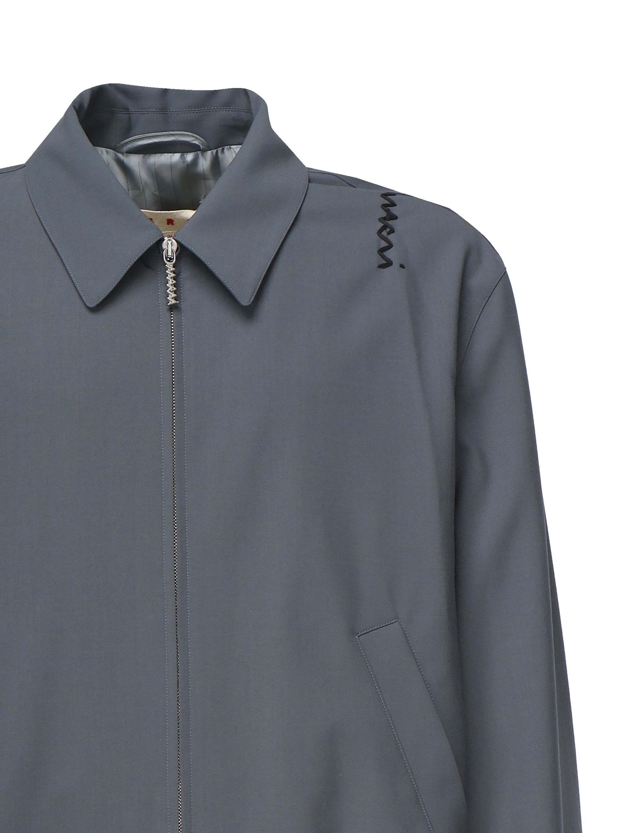 Marni Coats Grey Polyester