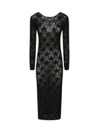 ISPIRED BY AKEP Dresses Black Viscose Polyamide - L