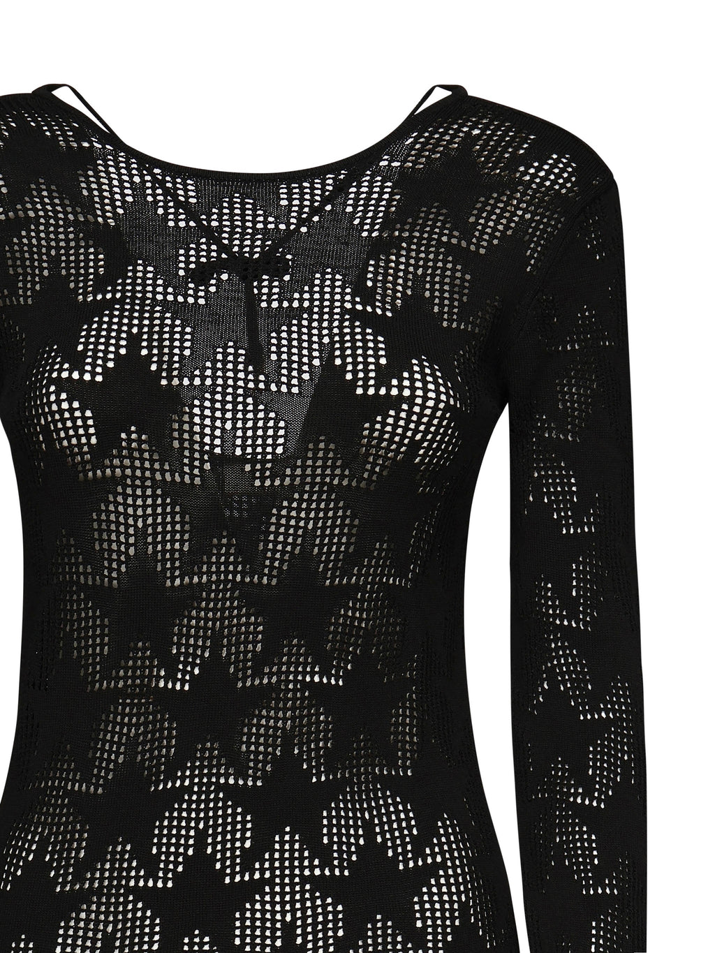 ISPIRED BY AKEP Dresses Black Viscose Polyamide - L