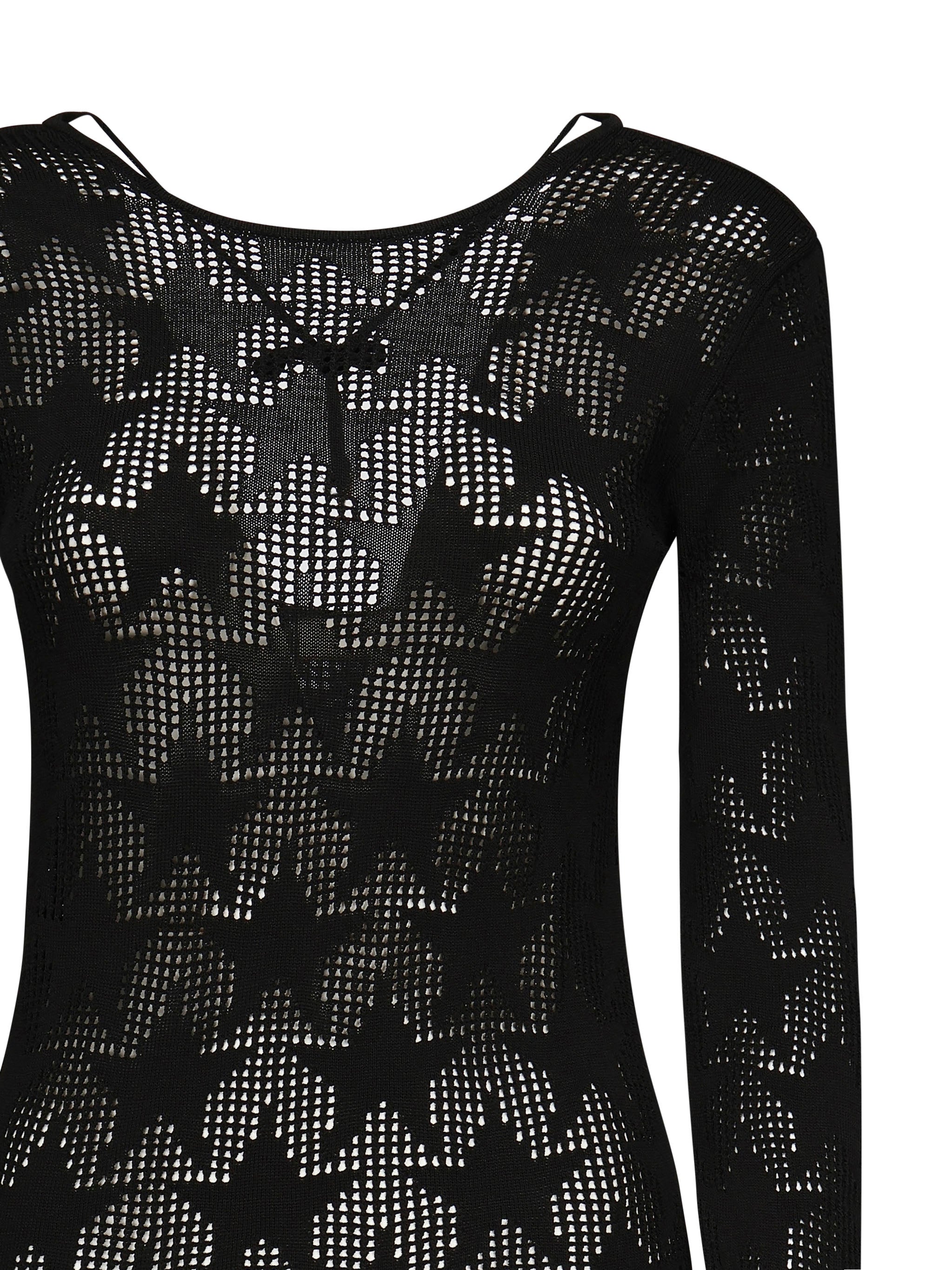 ISPIRED BY AKEP Dresses Black Viscose Polyamide - L
