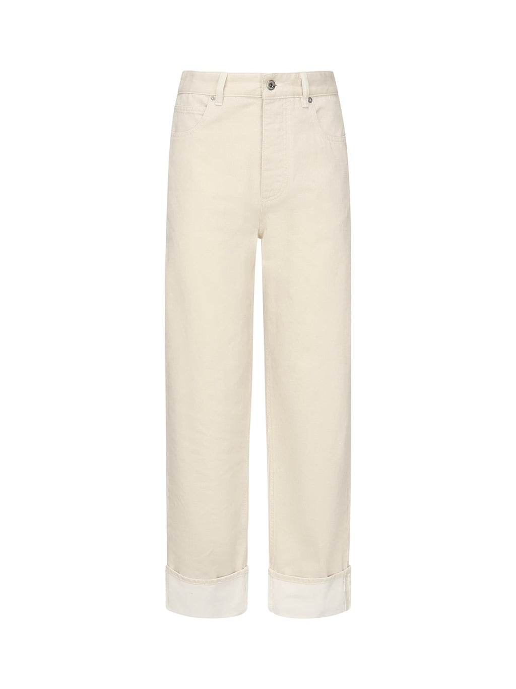 Bottega Veneta Jeans White Cotton - 38