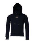 Men's Black Crown Cotton Hooded Sweatshirt Sweater Polyester Clothing