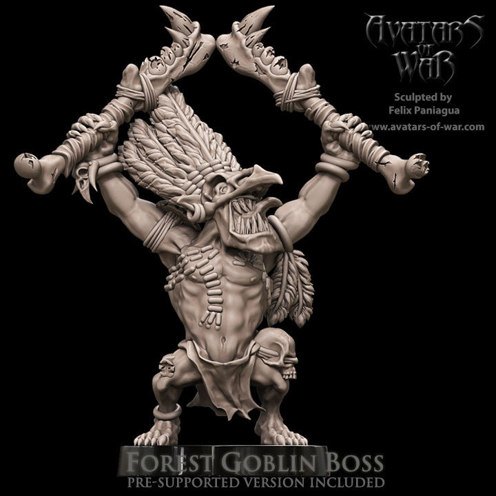 Forest Goblin Chief A, Avatars of War