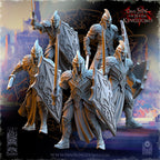 Silvermoor Elves Warriors, The Beholder Miniatures