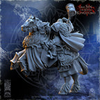 Haakon Storm-Knight Commander, The Beholder Miniatures