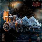 Nestah Orcs Beast Chariots, The Beholder Miniatures