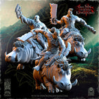 Salanaar Orcs Riders, The Beholder Miniatures