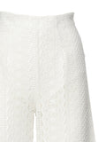 CharoRuiz RTW White Polyester Cotton Silk - S