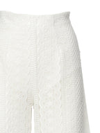 CharoRuiz RTW White Polyester Cotton Silk - M
