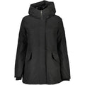 Black Cotton Womens Jacket Clothing