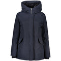 Blu Cotton Womens Jacket Blue Clothing