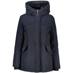 Blu Cotton Womens Jacket Blue Clothing