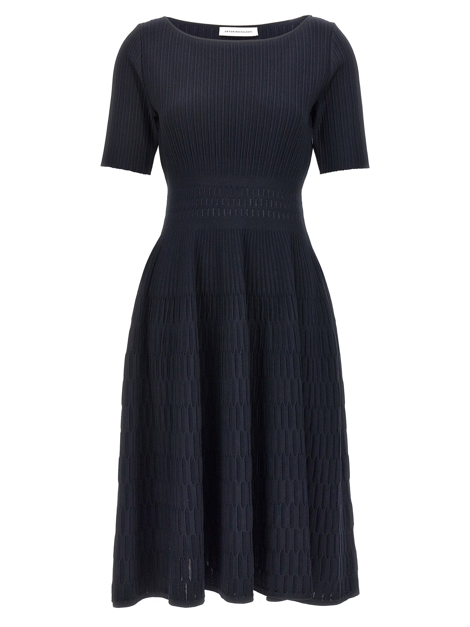 Antonino Valenti Hela Dress — Navy