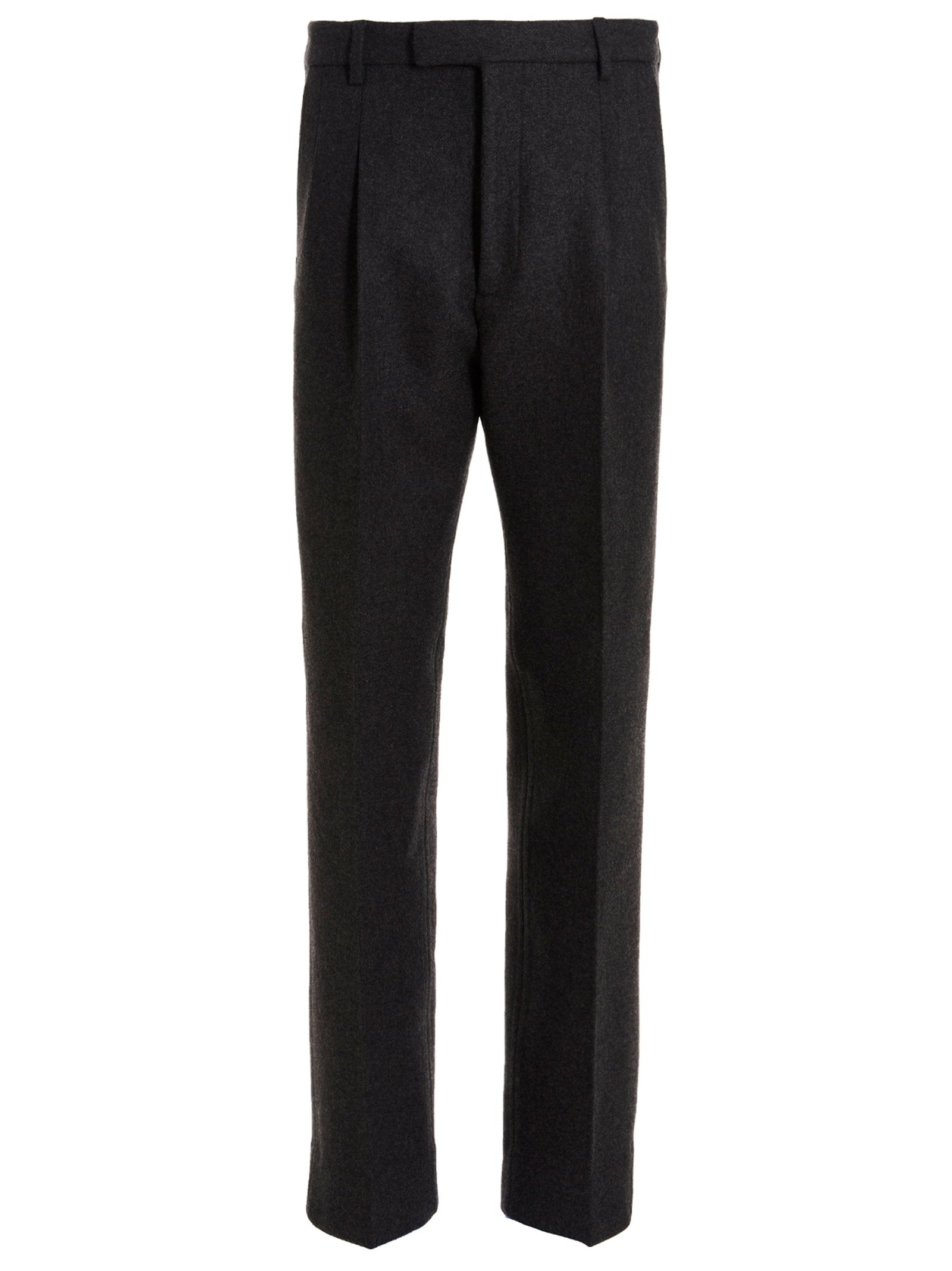 Gucci Cashmere and Wool Trousers — Black