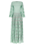 Antonino Valenti Mariko Mori Dress — Sage Green