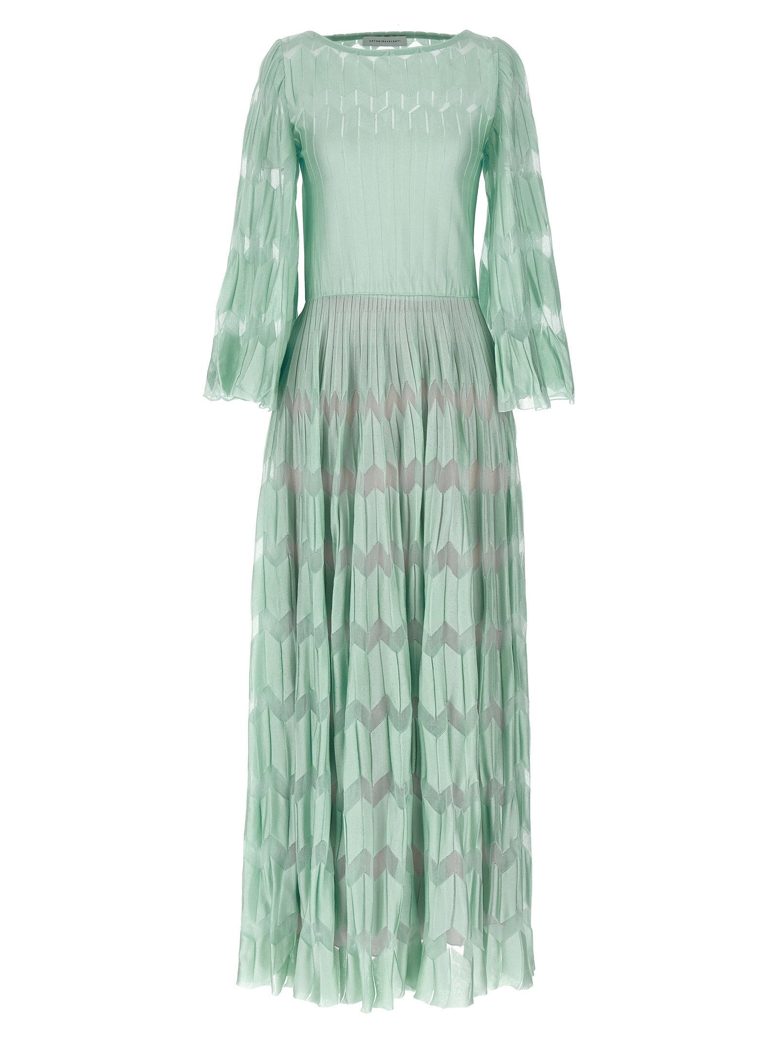 Antonino Valenti Mariko Mori Dress — Sage Green