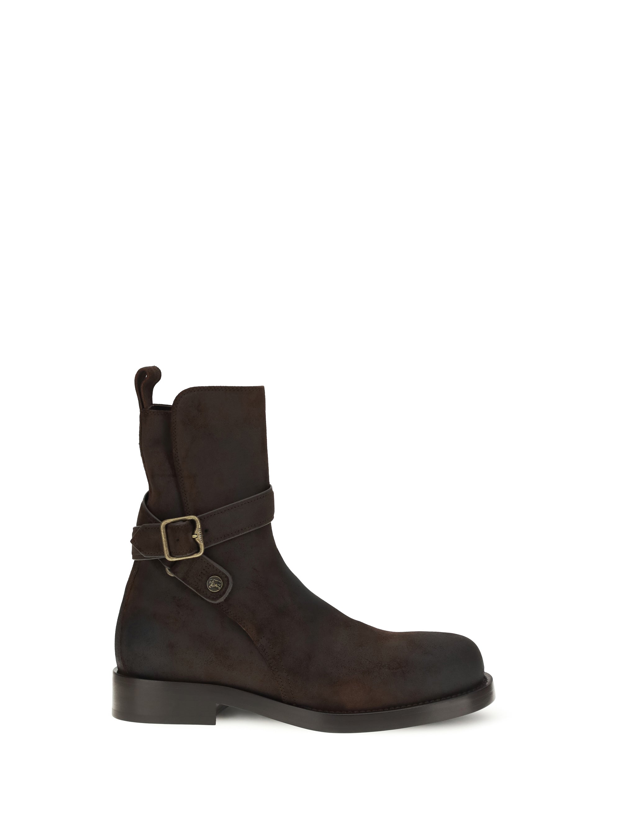 Burberry Ledger Jodphur Boot — Brown