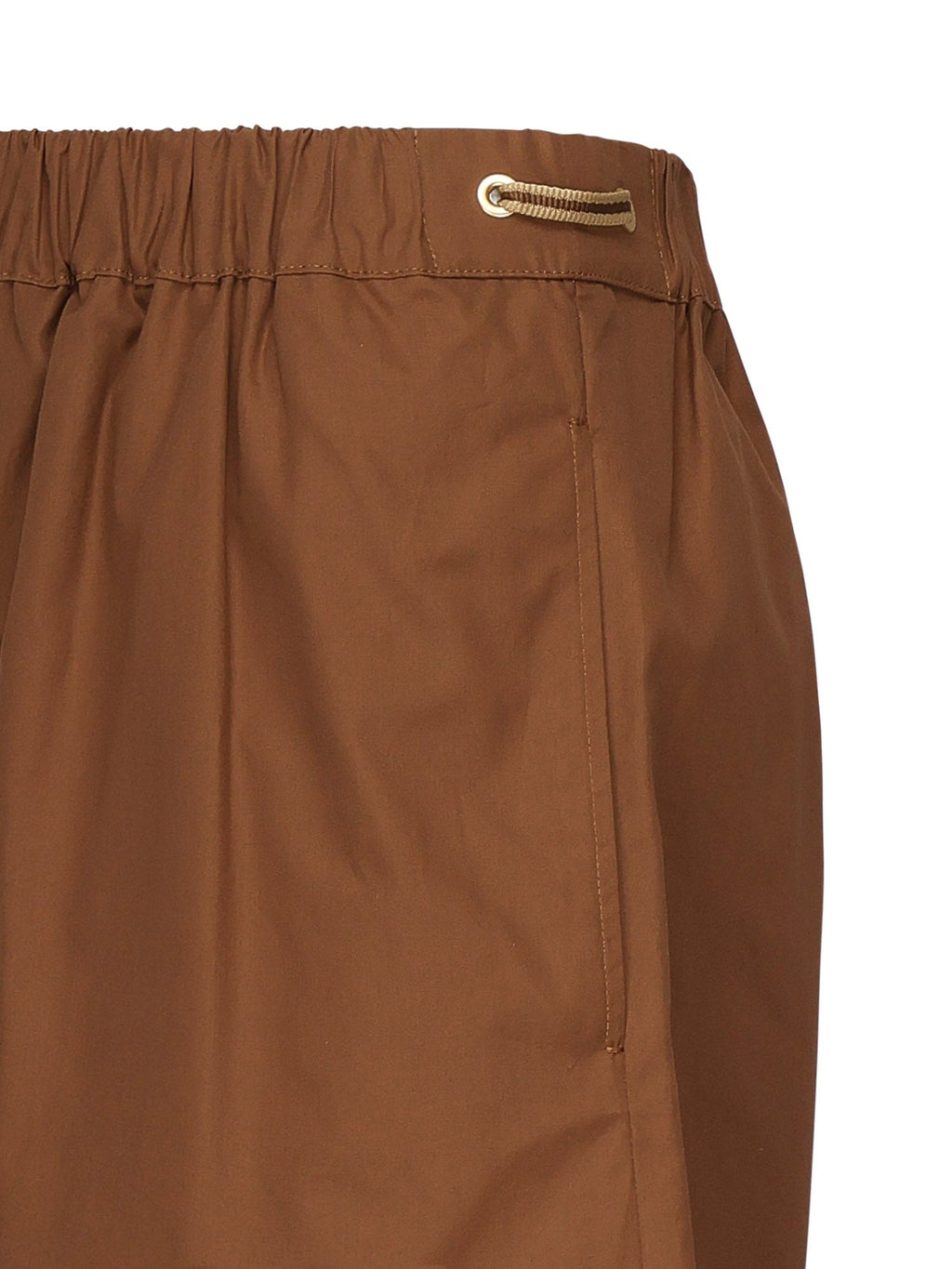 Max Mara Shorts Brown Cotton - 40