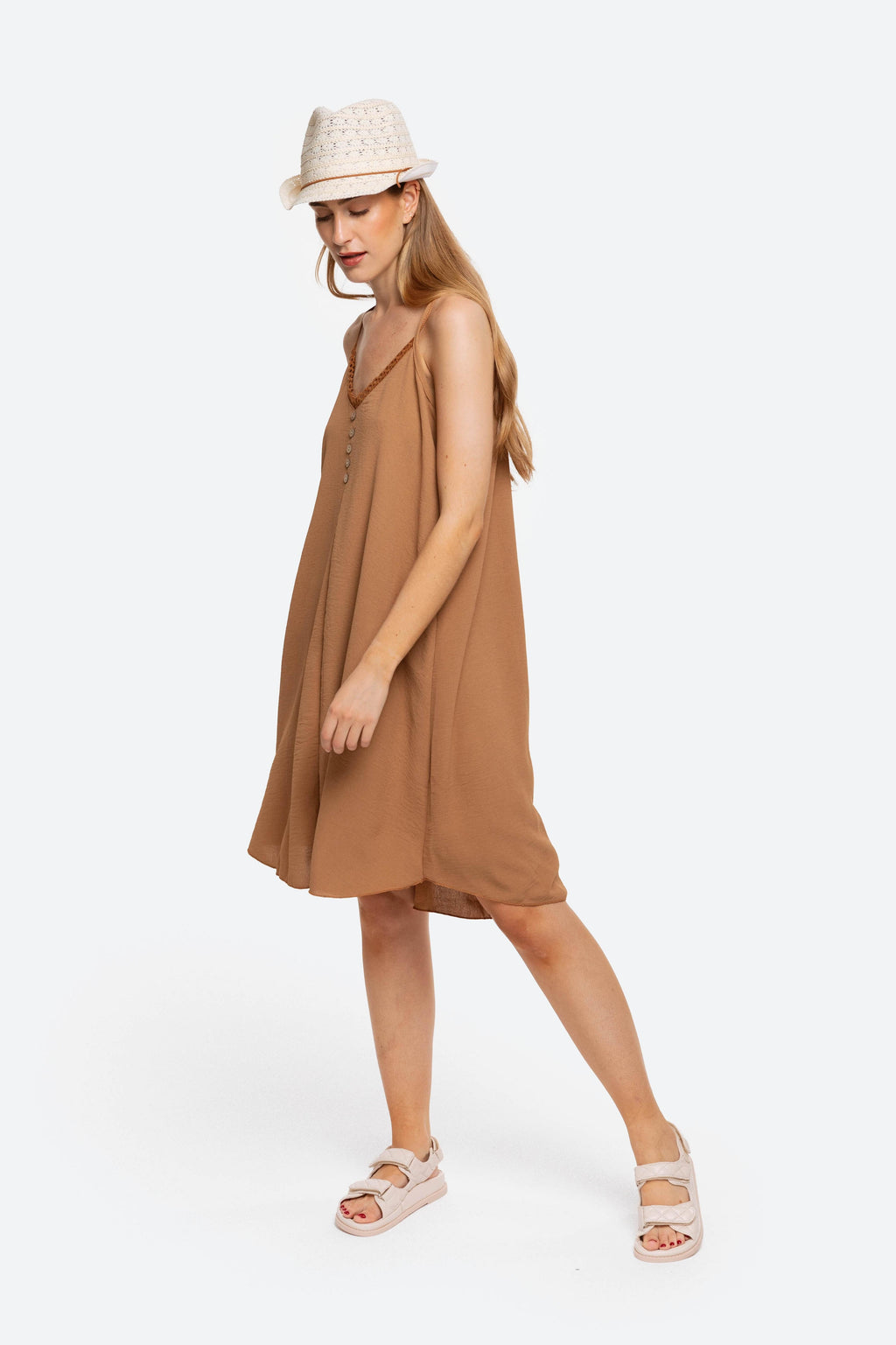 VESTIDO  BOTONES