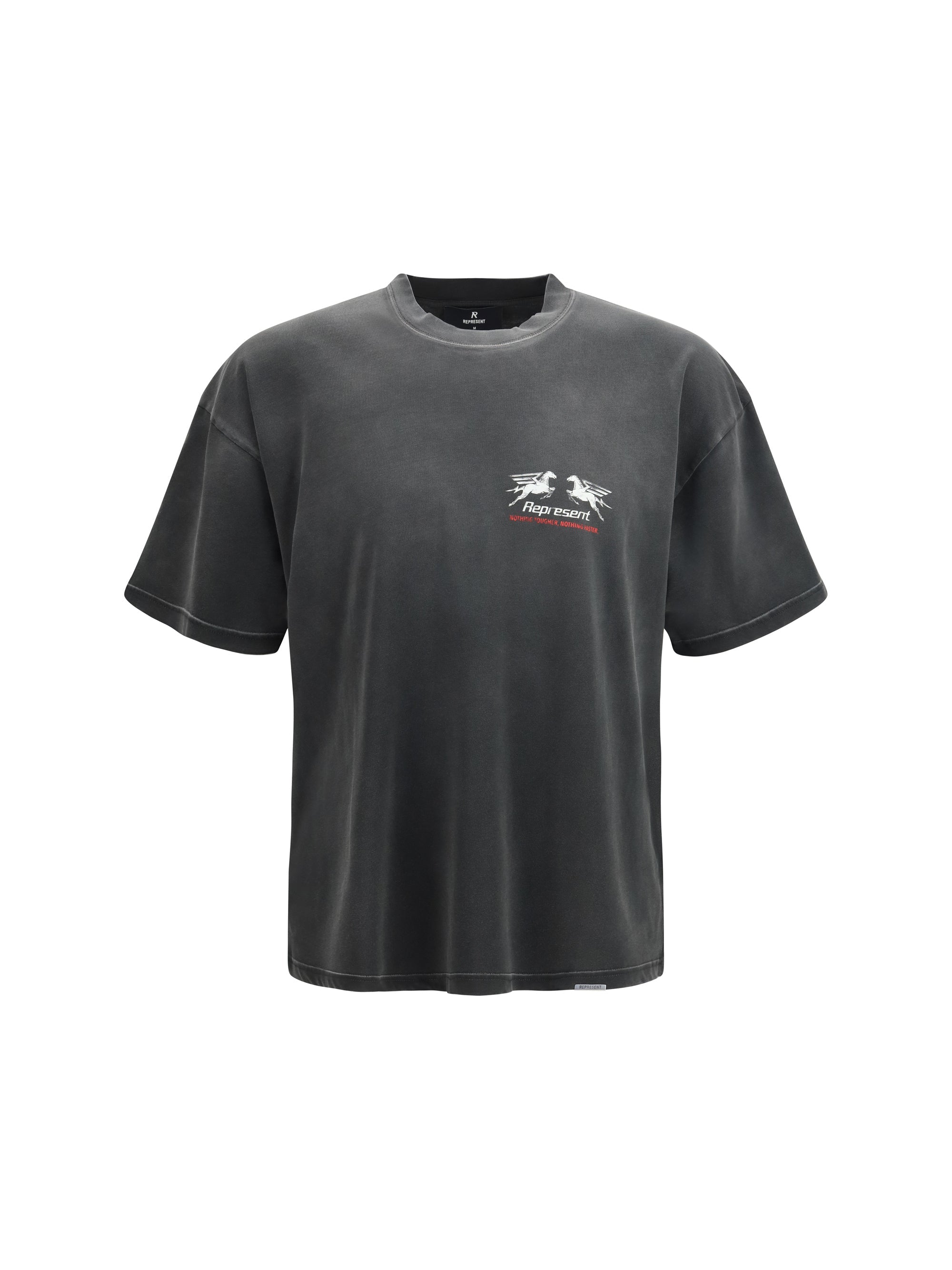 Represent Graphic Logo T-shirt — Black