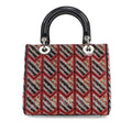 Medium Patent Sequin Embroidered Lady Dior