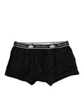 Men's Black Cotton Stretch Regular Boxer Underwear Elastane Clothing