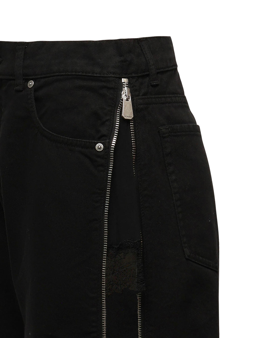 Pinko Jeans Black Cotton