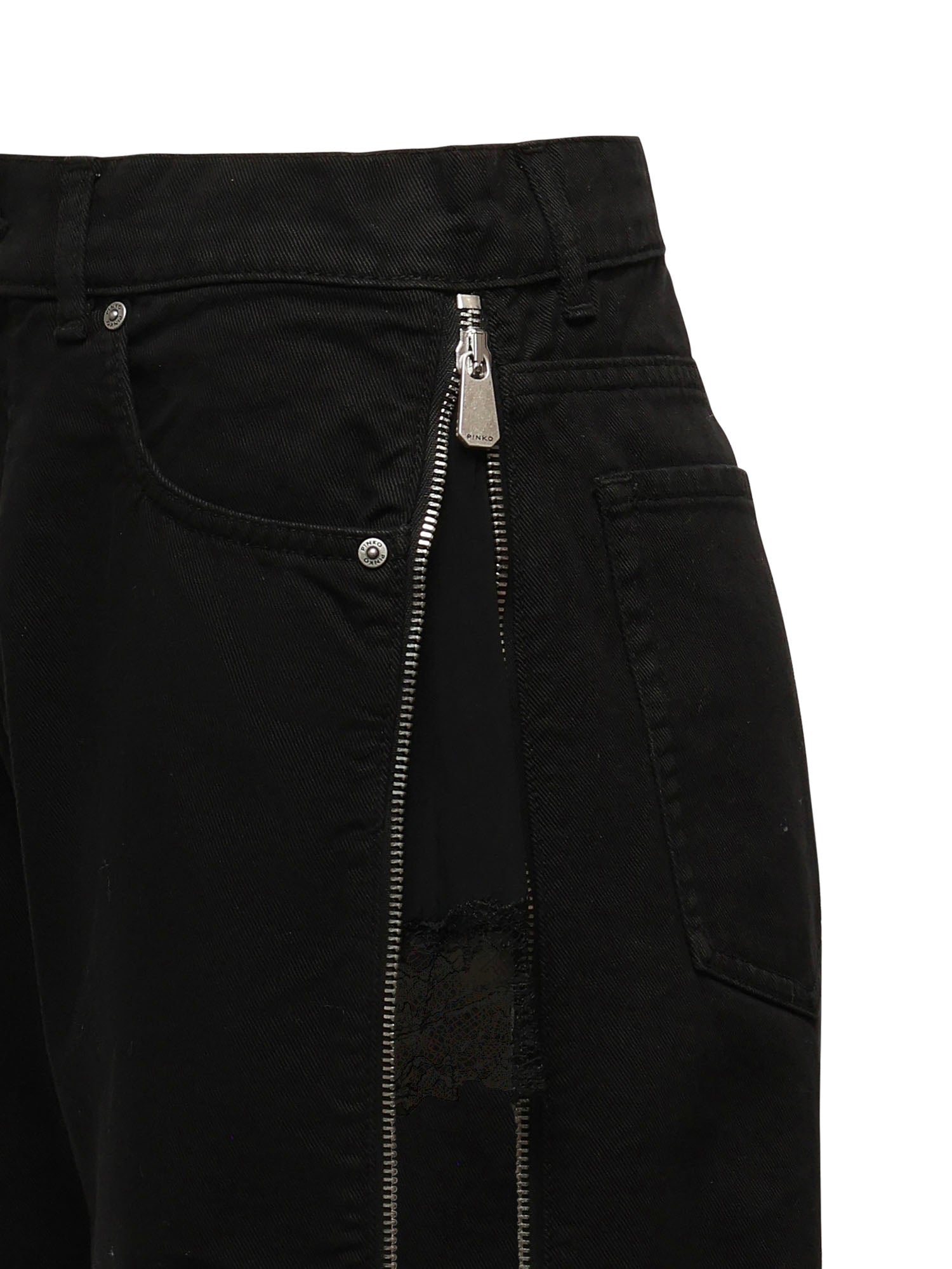 Pinko Jeans Black Cotton