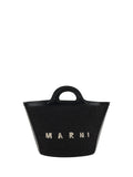 Bolso bombonera Tropicalia de Marni — Negro