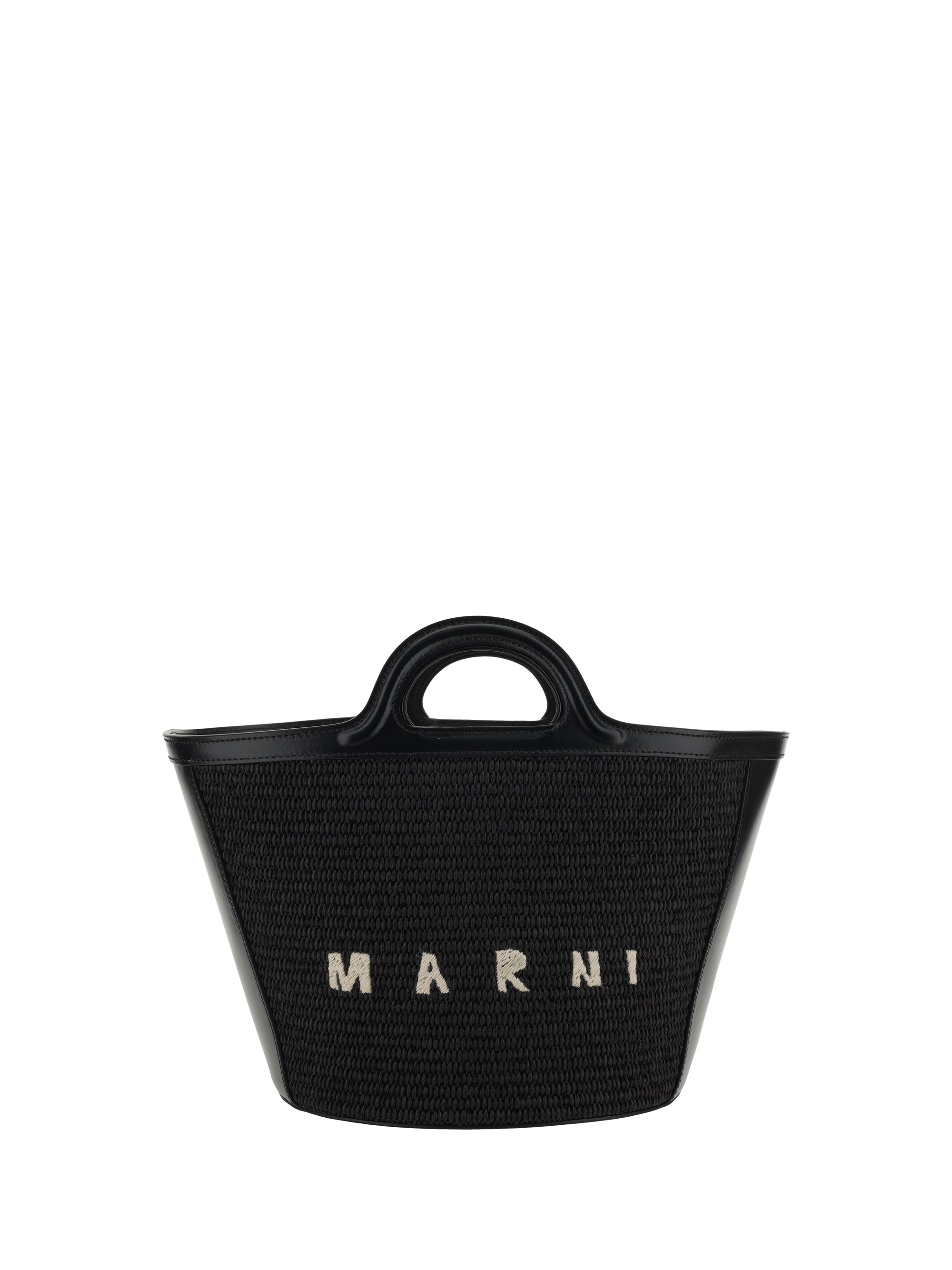 Bolso bombonera Tropicalia de Marni — Negro